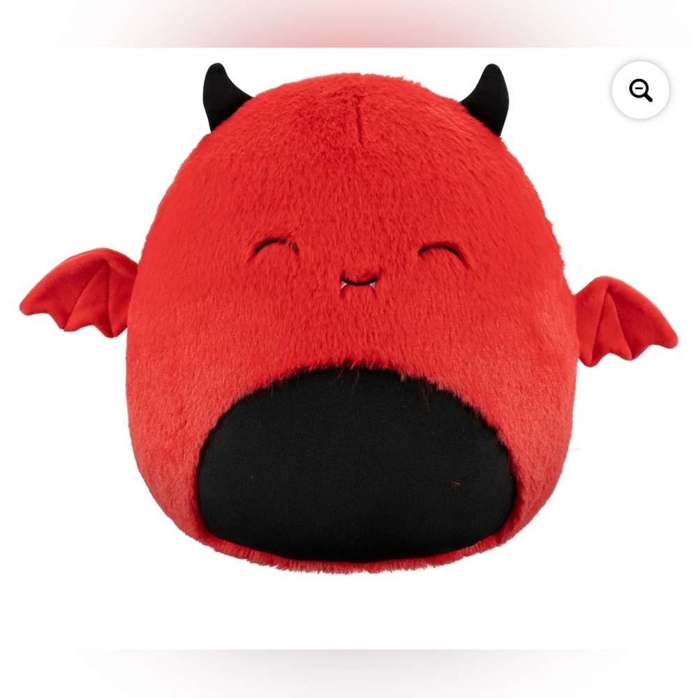 Squishmallows Red and Black Devil Plush